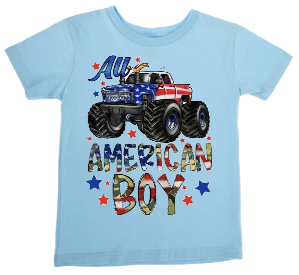 All American Boy Toddler Shirt