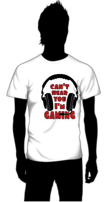 Can't hear you I'm gaming