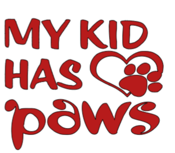 My Kid has paws Decal