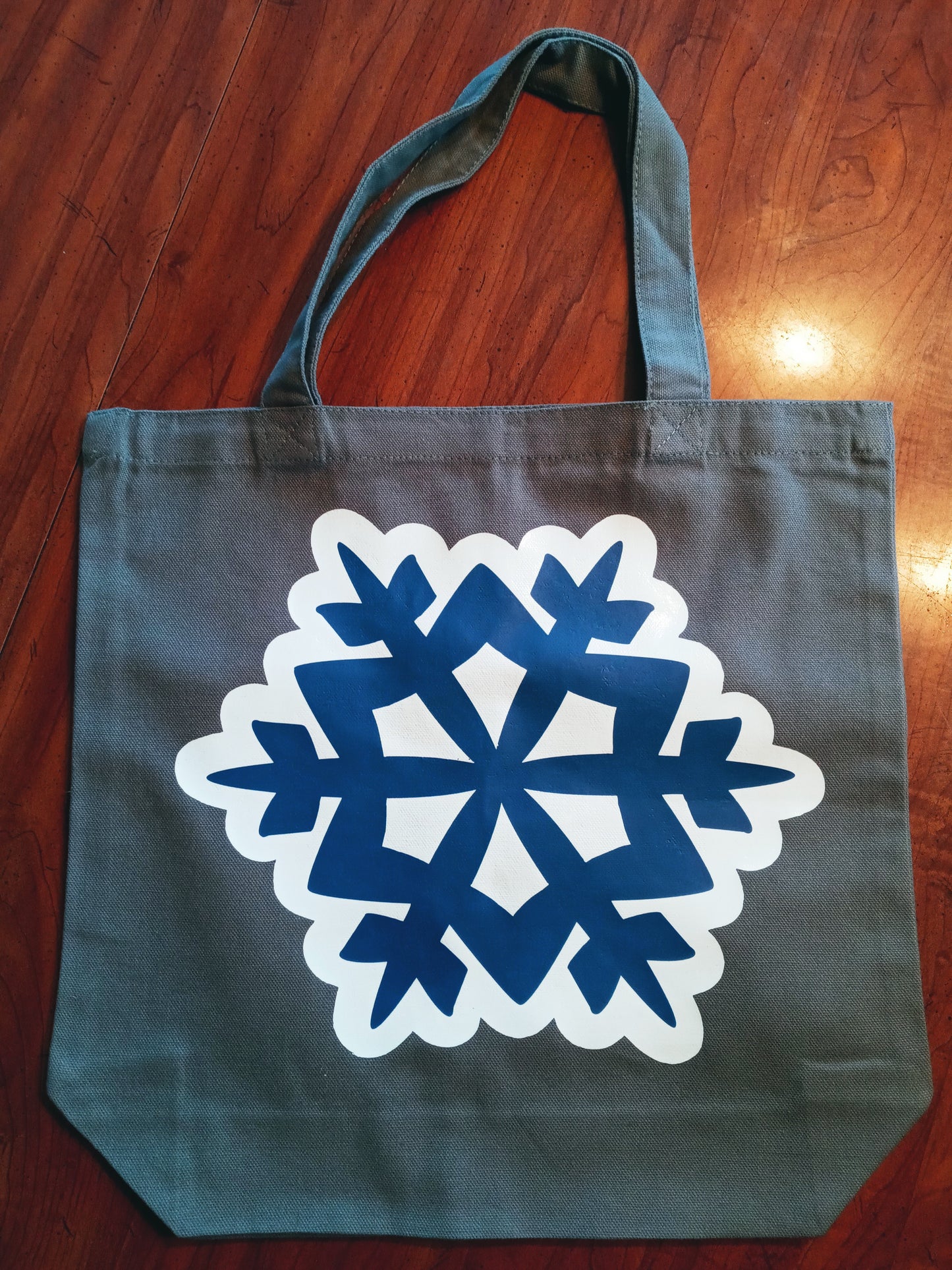 Snowflake Tote Bag